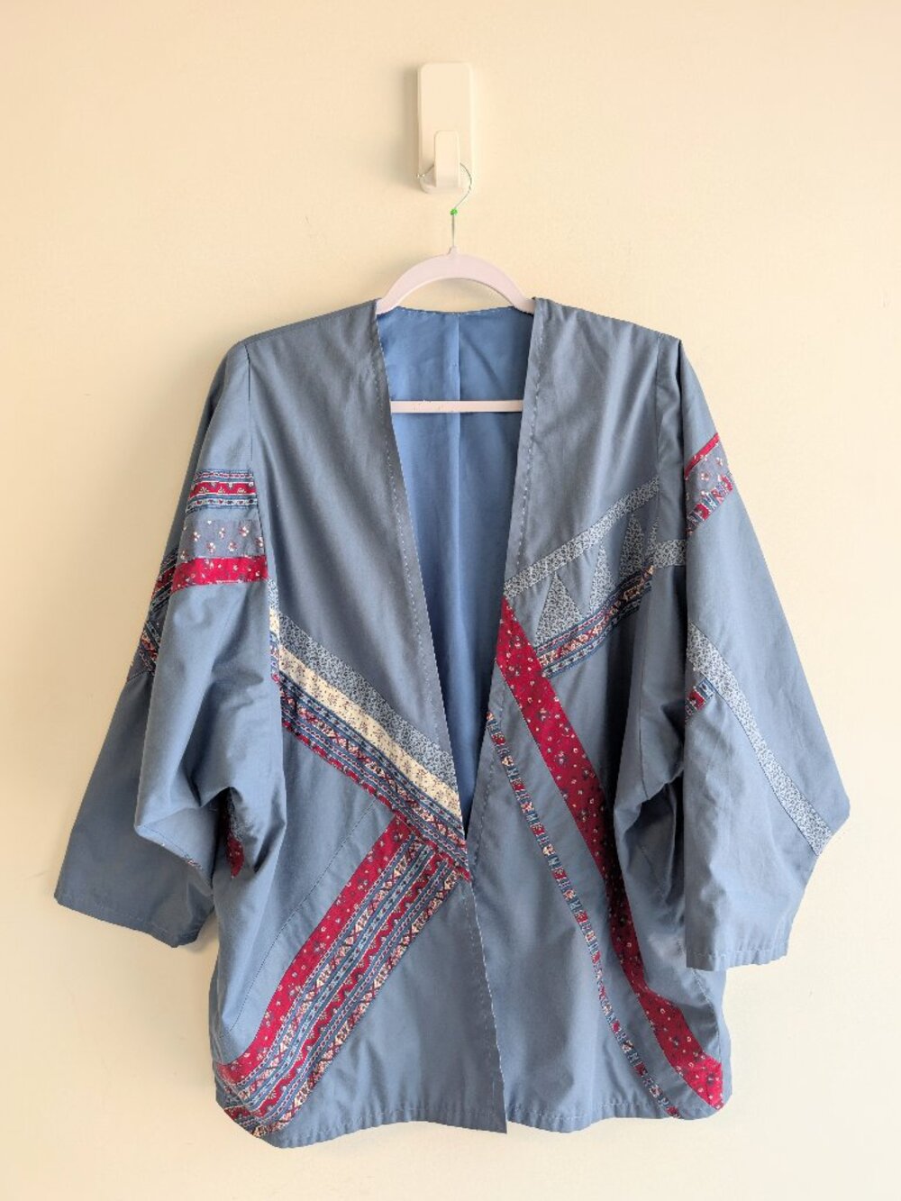 Handmade Cardigan with floral print